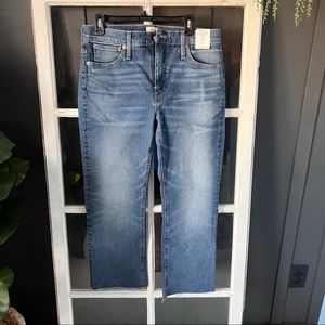 J. Crew 9” Billie Demi Boot Crop denim